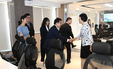 清华大学党委书记陈旭一行会见澳门民防行动中心 清华大学党委书记陈旭一行会见澳门民防行动中心
